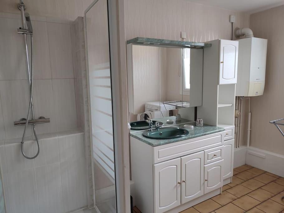 Maison Pour 6 Personnes Lassicourt Exteriör bild